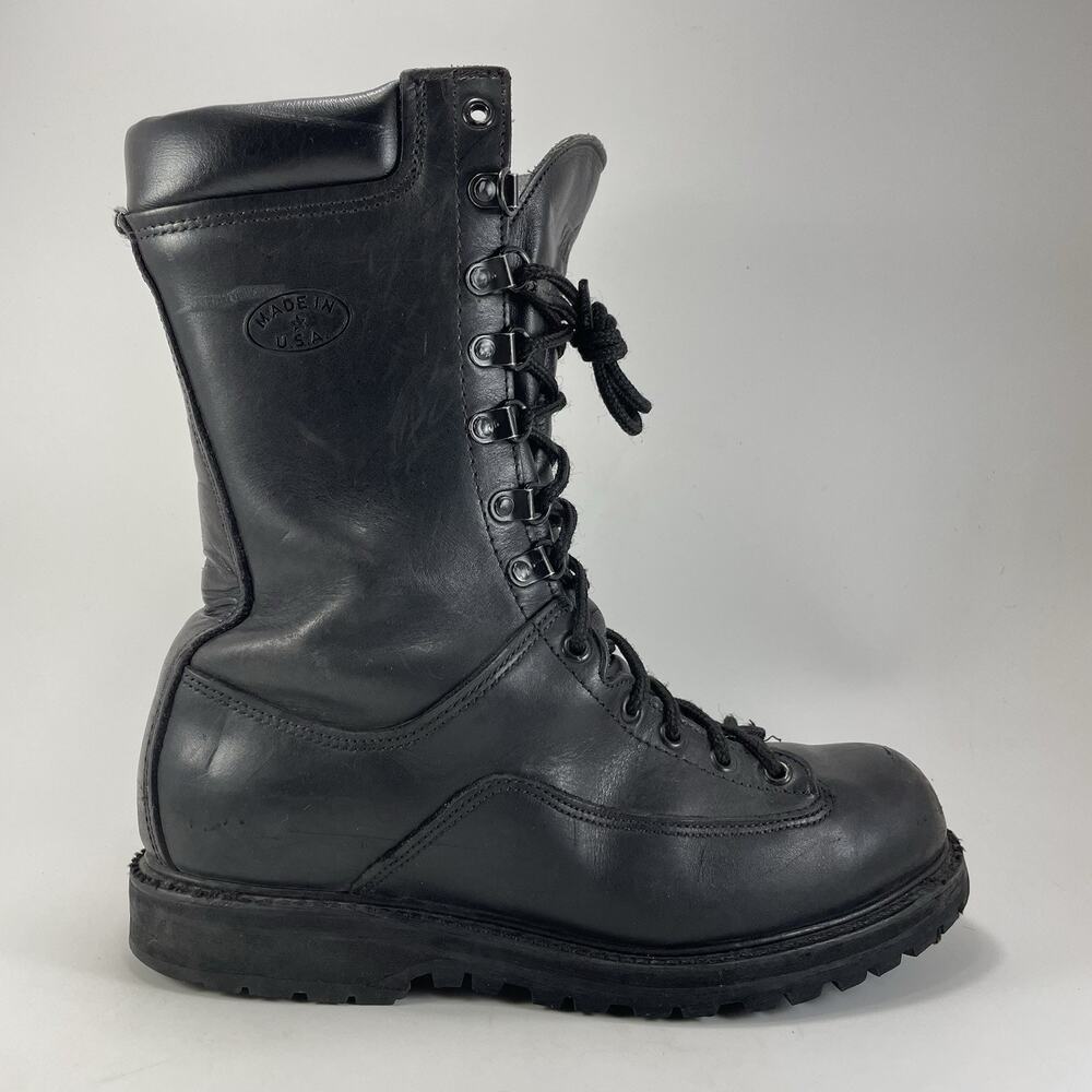 Matterhorn 1950 Military Combat Boots Black Mens USA Vibram Goretex Men 9 N